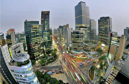 A view of Seoul.