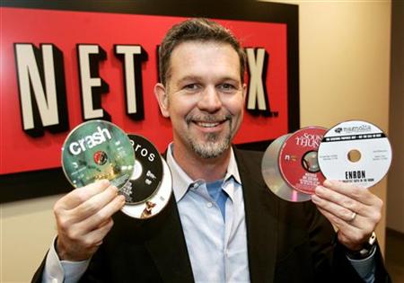 Reed Hastings has an approval rating of 61 per cent.