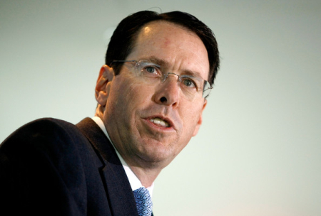 Randall Stephenson is at number seven.