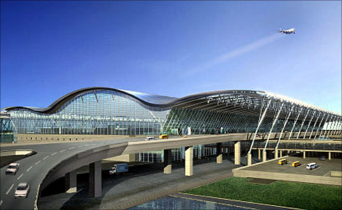 Shanghai Pudong International Airport.