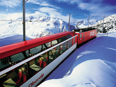 Swiss proudly hail it as the world's slowest express.