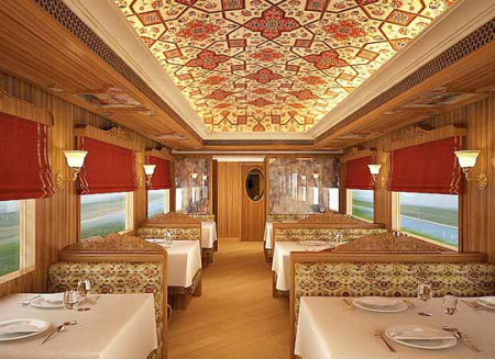 Maharaja Express trains operate on four itineraries.