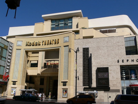 A view of Kodak Theatre in Los Angeles.