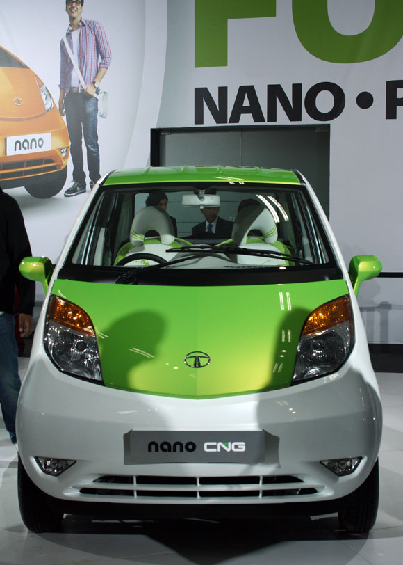 The Tata Nano CNG.