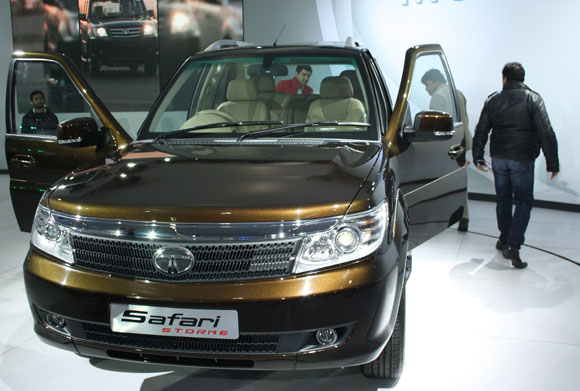 The new Tata Safari.