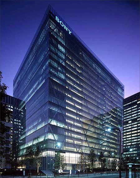 Sony headquarters.