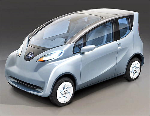Tata's new electric car.