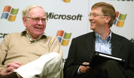 Bill Gates and Warren Buffett team up.