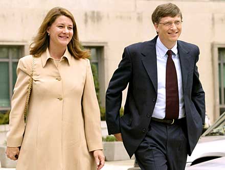 In 1994, Bill Gates married Melinda French.