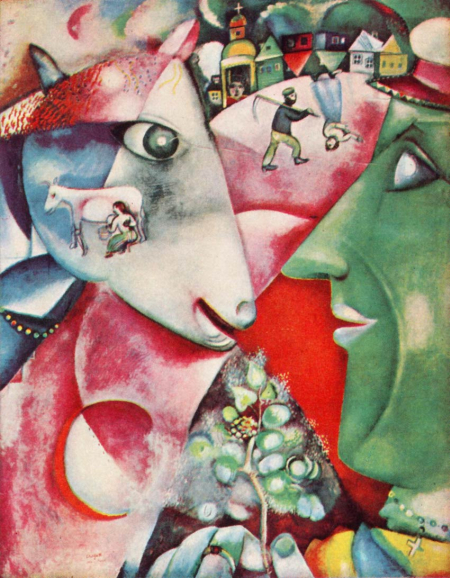 Marc Chagall's I and the Village.