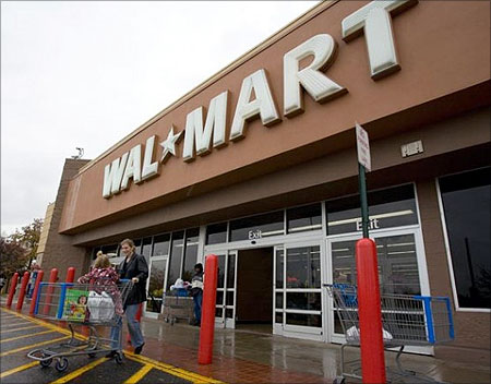 Wal-mart store.
