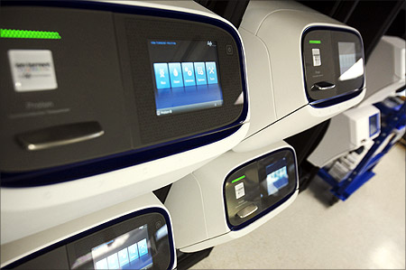 New Proton semi-conductor based genome sequencing machine by Ion Torrent is seen in Guilford.