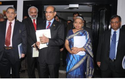 Shyamala Gopinath with RBI's top management