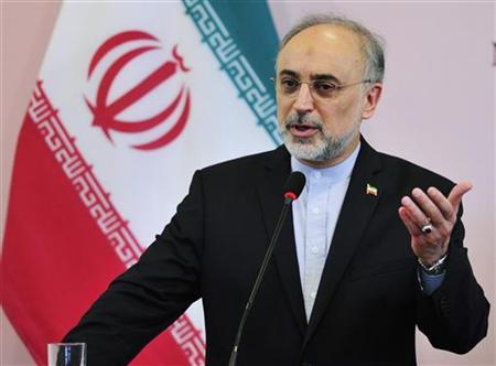 Iranian foreign minister Ali Akbar Salehi.