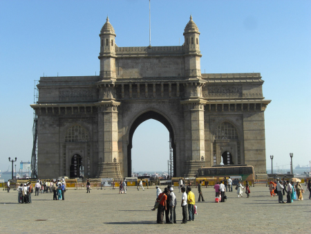 The Gateway of India.