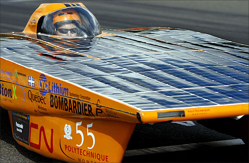 Solar car Esteban IV.