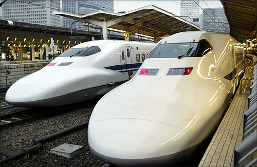 Japan's bullet train.