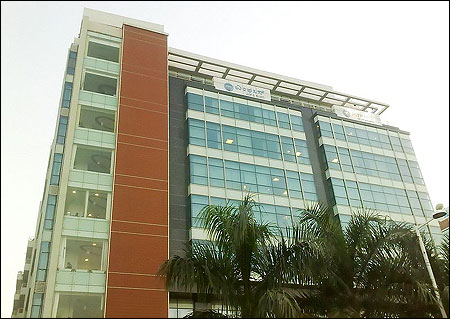 MphasiS headquarters at Bagmane Tech Park, Bangalore.