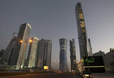 A view of Doha, capital of Qatar.