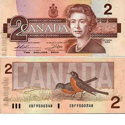 One Canadian dollar will give you 0.97 US dollar.