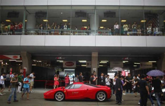 Shanghai's super car show