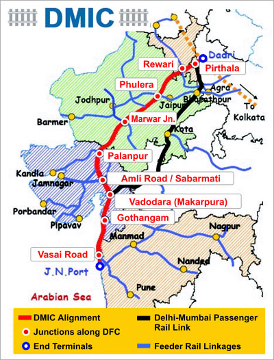 Delhi-Mumbai Industrial Corridor.