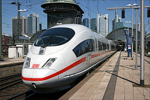 Inter city Express, Frankfurt.