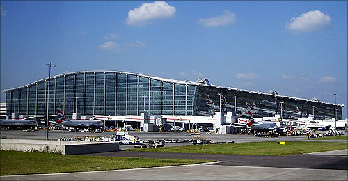 Heathrow Airport T5.