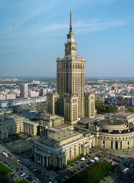 Palace of Culture and Science, Warsaw.