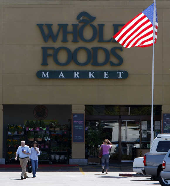 A Whole Foods Market in La Jolla California.