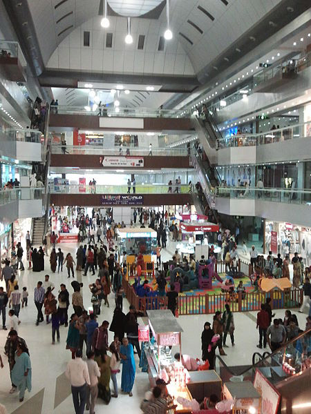 A mall in Surat.