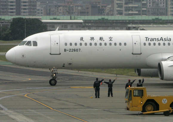 TransAsia Airways is based in Taipei, Taiwan.