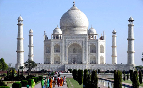 Taj Mahal, Agra.