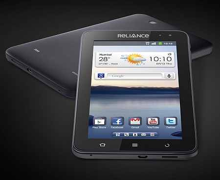 Reliance launches new 3G tablet for Rs 14,499