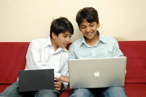 Sanjay (L) and Shravan.