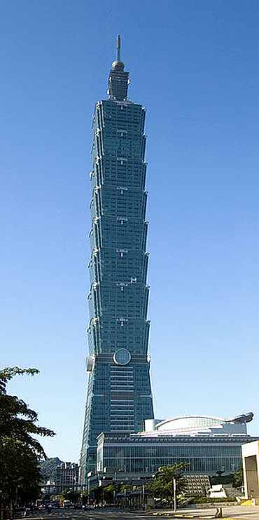 Taipei 101 is the world's tallest eco-freindly building.