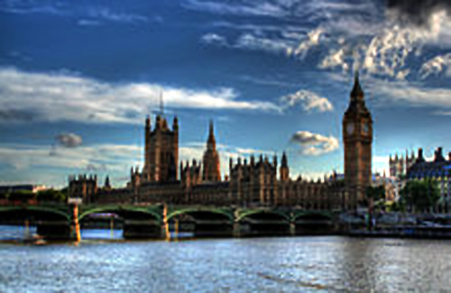 Palace of Westminster, seat of both houses of the Parliament of the United Kingdom.
