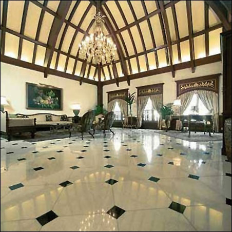 Presidential suite at the Taj Mahal hotel in Mumbai.