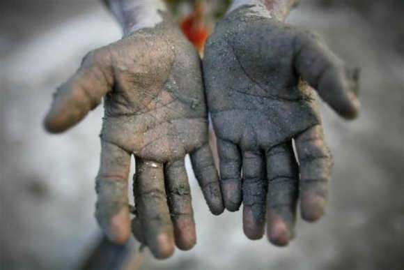 Haunting images of child labour around the world