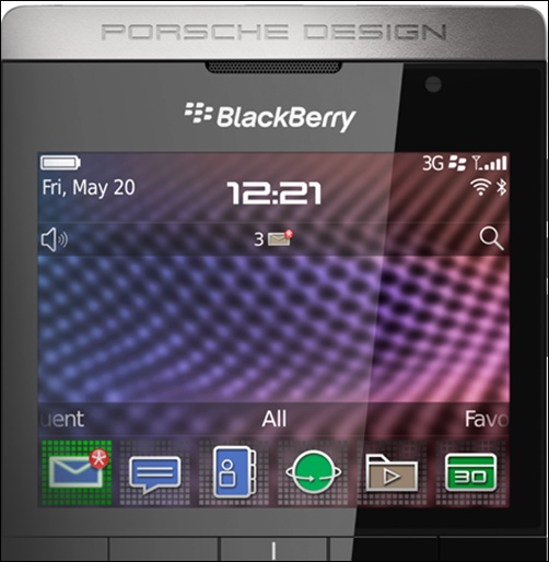 BlackBerry Porsche P-9981.