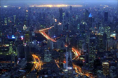 Stunning images: The rise of megacities