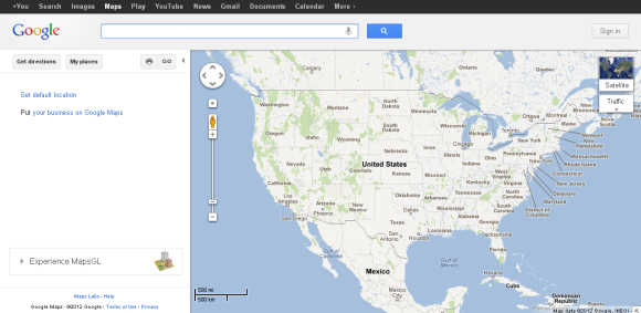 Google Maps is a web mapping service application and technology.