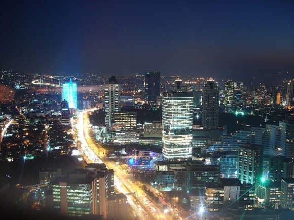 A view of Istanbul.