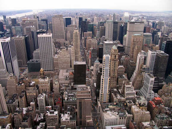 A view of New York.