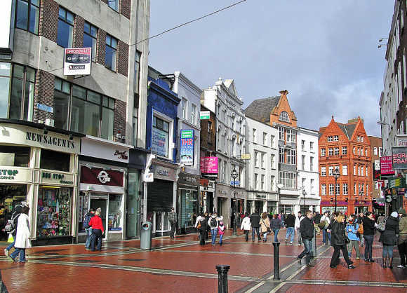 A view of Dublin.