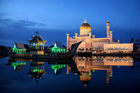 A view of capital Bandar Seri Begawan.