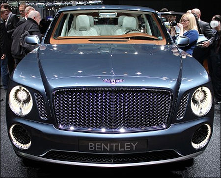 Bentley EXP9 concept.