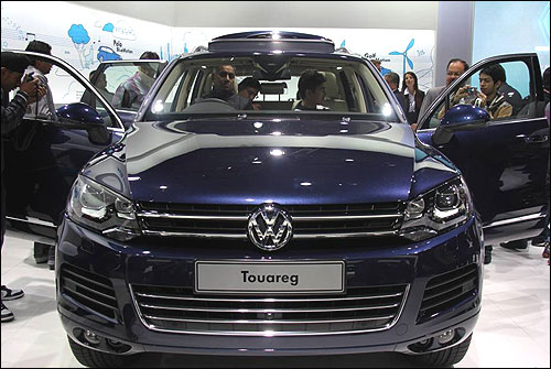 New Volkswagen Touareg.