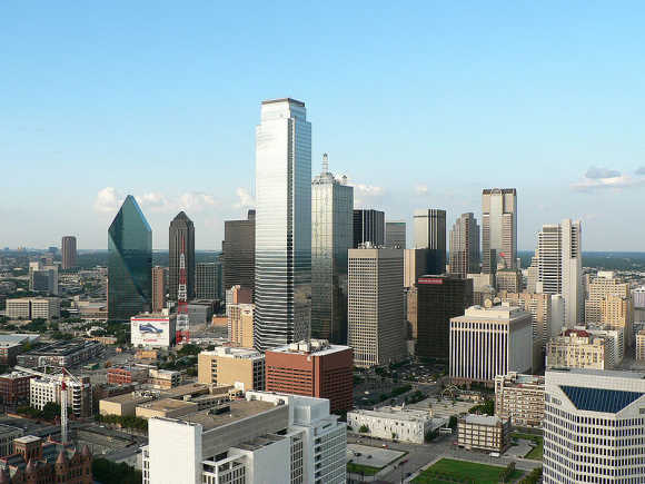 A view of Dallas.