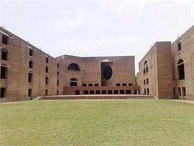 A view of IIT Ahmedabad.